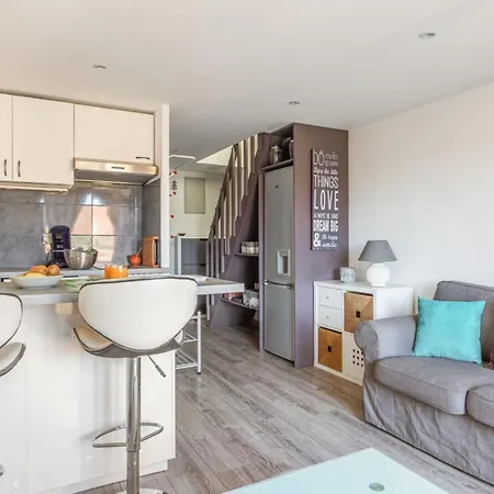 公寓 Air-conditioned Duplex W Sunny Balcony And Pool In Port-cogolin - Welkeys *